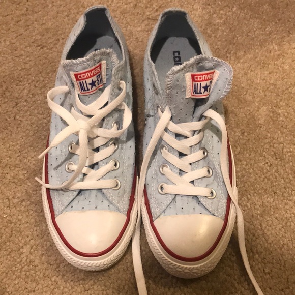 baby blue converses